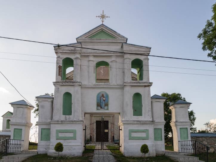 Mamai. Orthodox church of the Transfiguration