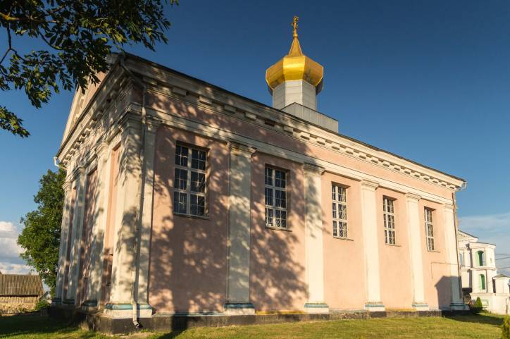 Mamai. Orthodox church of the Transfiguration