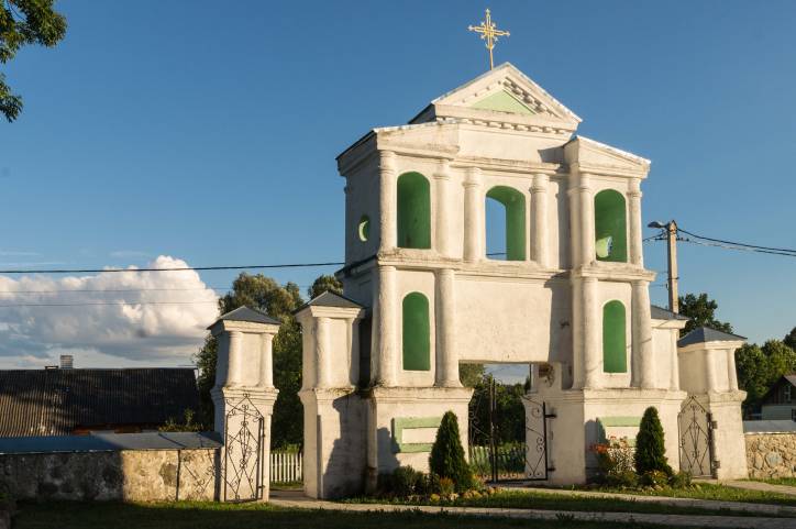 Mamai. Orthodox church of the Transfiguration