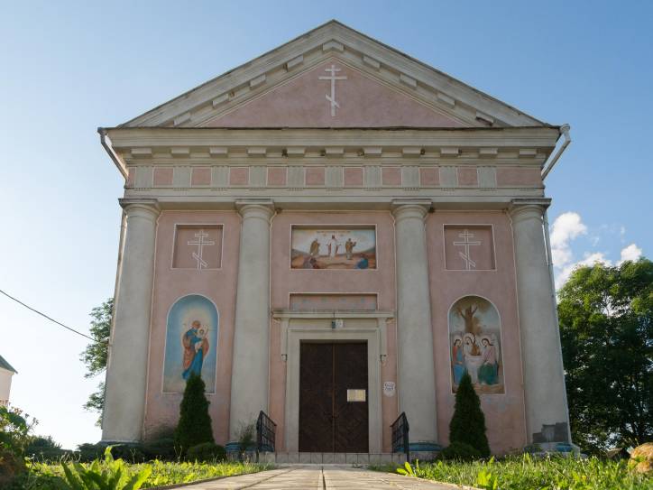 Mamai. Orthodox church of the Transfiguration