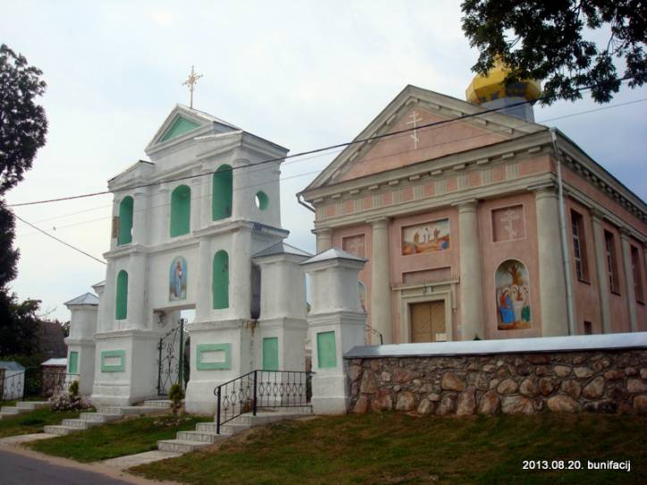 Mamai. Orthodox church of the Transfiguration