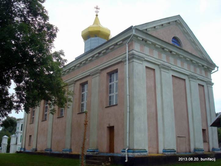 Mamai. Orthodox church of the Transfiguration