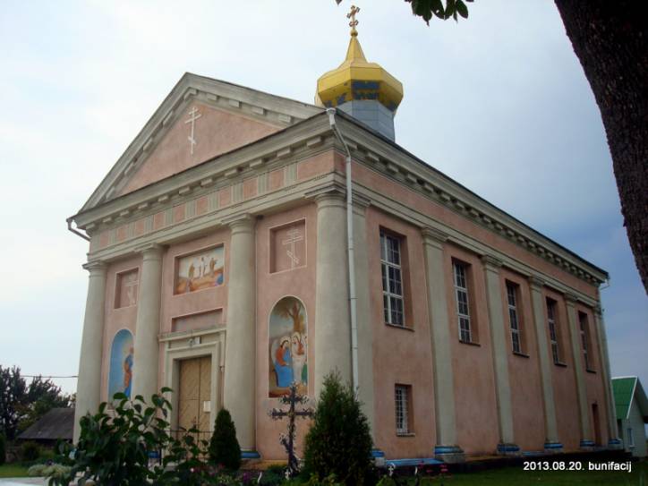 Mamai. Orthodox church of the Transfiguration