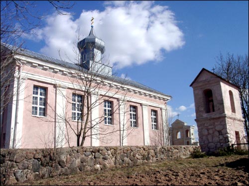 Mamai. Orthodox church of the Transfiguration