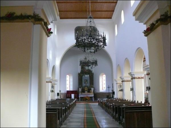 Prazaroki. Catholic church of the Assumption of the Blessed Virgin Mary