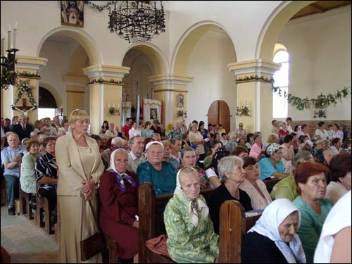 Prazaroki. Catholic church of the Assumption of the Blessed Virgin Mary