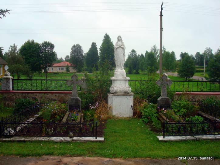 Udzieła. Catholic church of the Immaculate Conception of Blessed Virgin Mary and the monastery of