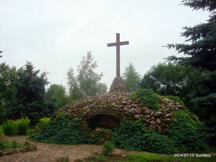 Udzieła. Catholic church of the Immaculate Conception of Blessed Virgin Mary and the monastery of