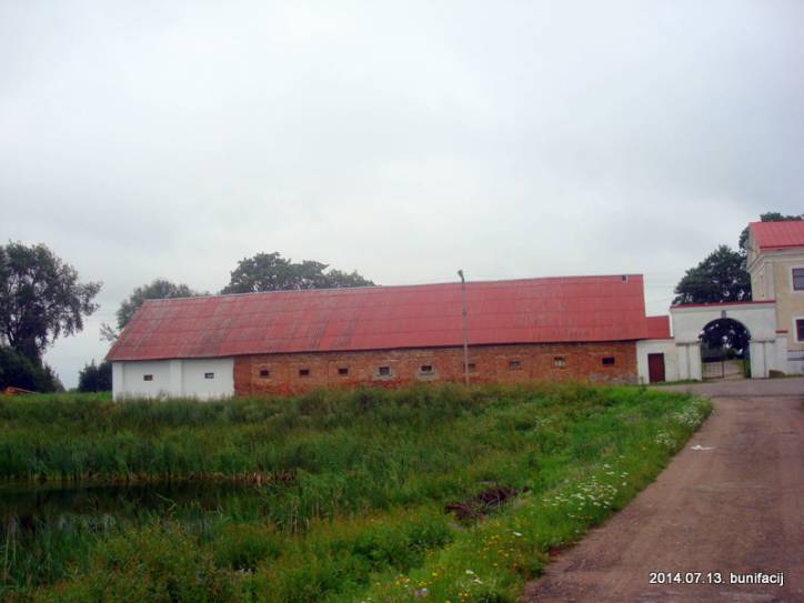 Udzieła. Catholic church of the Immaculate Conception of Blessed Virgin Mary and the monastery of