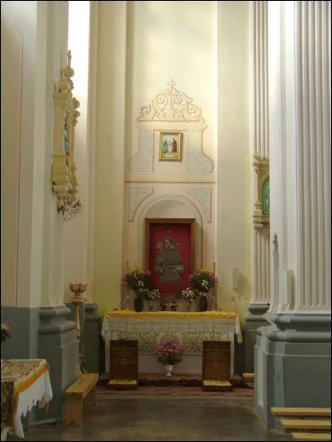 Udzieła. Catholic church of the Immaculate Conception of Blessed Virgin Mary and the monastery of