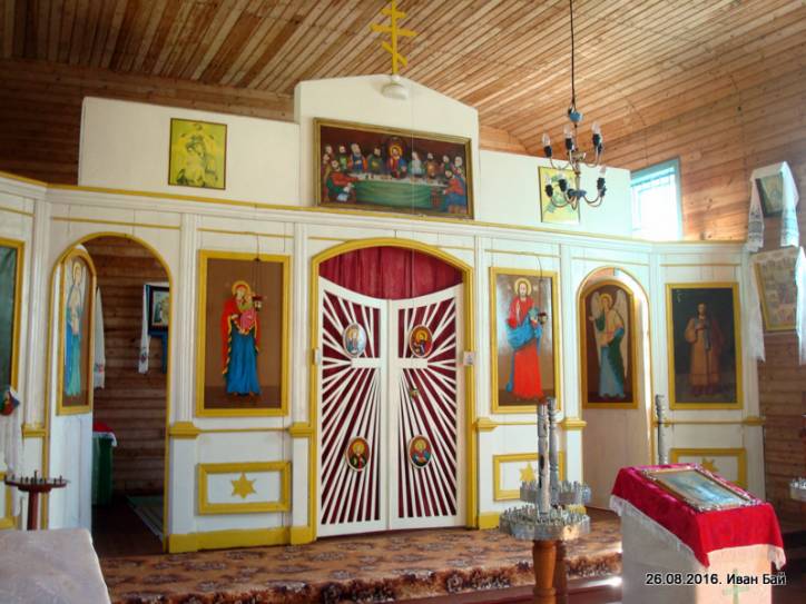 Zabielle. Orthodox church of the Exaltation of the Holy Cross