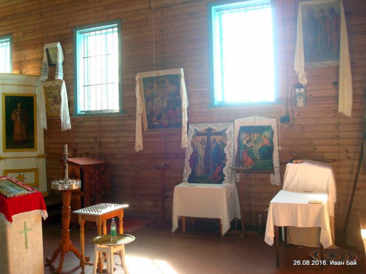 Zabielle. Orthodox church of the Exaltation of the Holy Cross