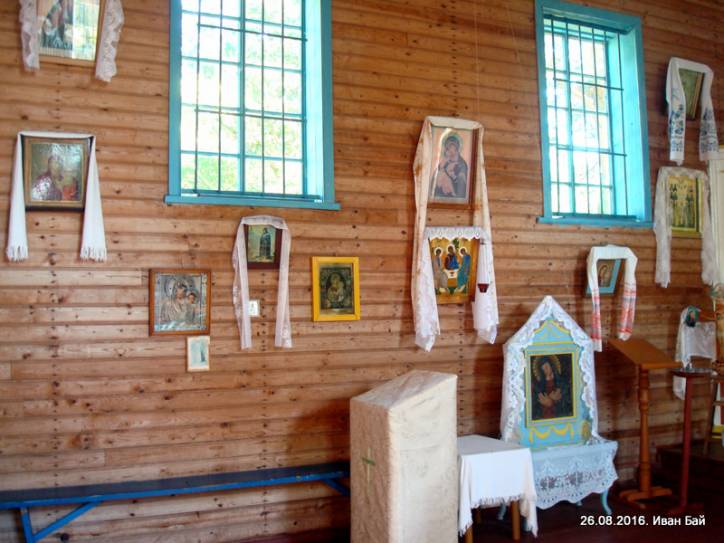 Zabielle. Orthodox church of the Exaltation of the Holy Cross