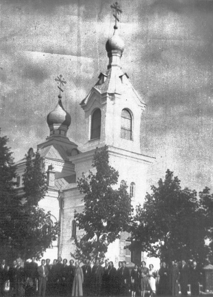 Hałubičy. Orthodox church Cemetery