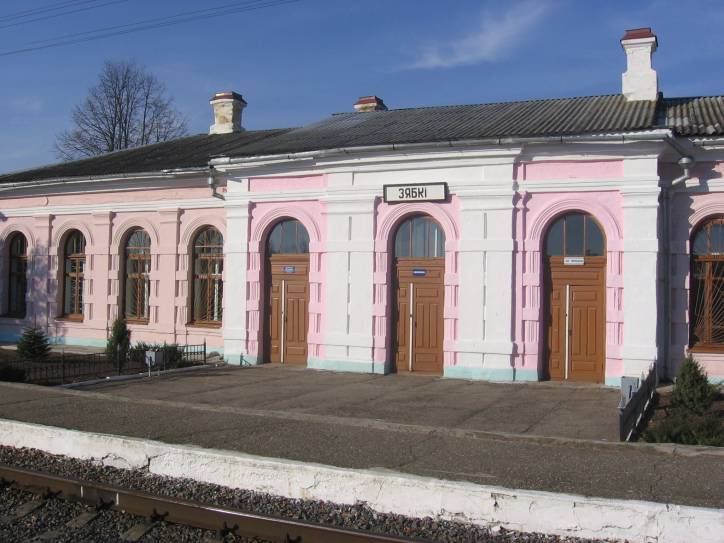 Зябкі. У вёсцы 