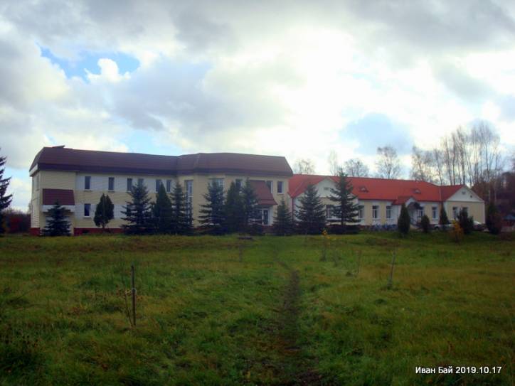 Chałamierje. In the village 