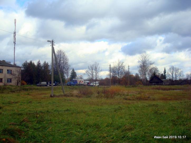 Chałamierje. In the village 