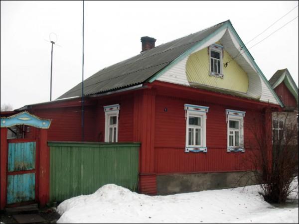 Lepiel. Town streets