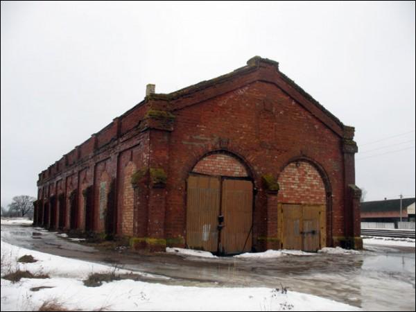 Lepiel. Town streets