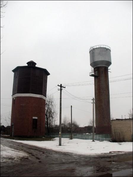 Lepiel. Town streets