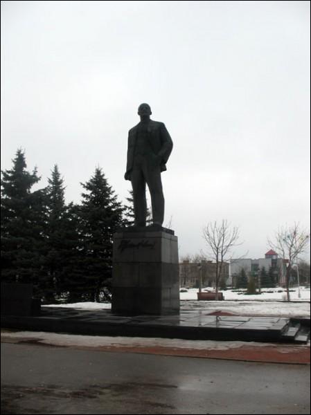 Lepiel. Town streets