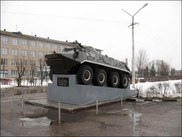 Lepiel. Town streets