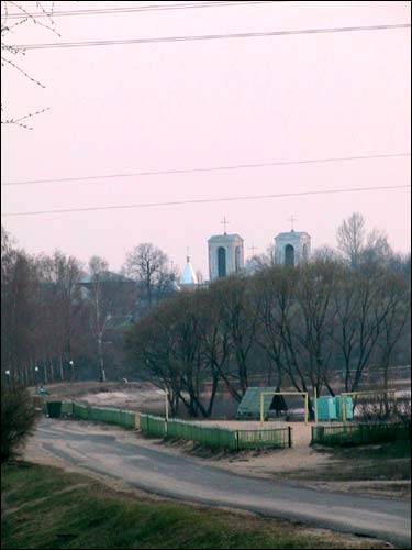 Lepiel. Town streets