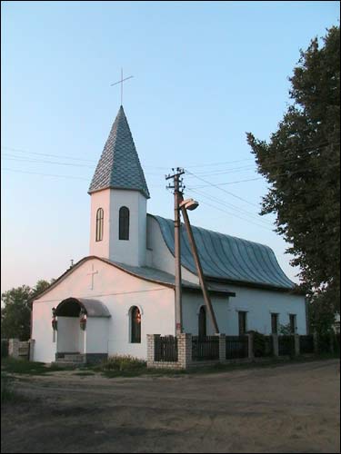Lepiel. Town streets