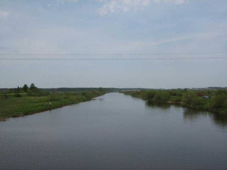 Łaktyšy. In the village 