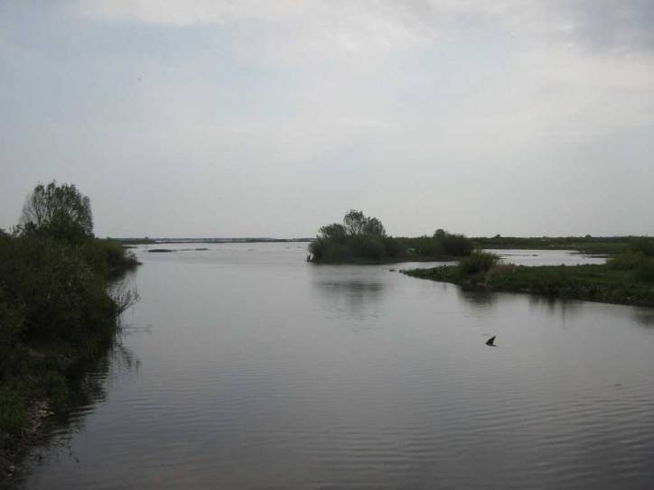 Łaktyšy. In the village 
