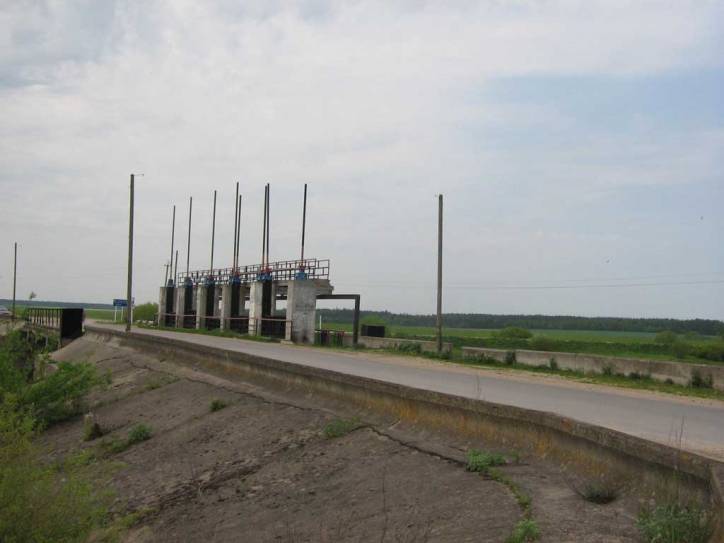 Łaktyšy. In the village 