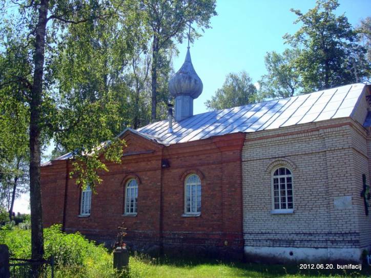 Dzisna. Orthodox church of the Holy Mother