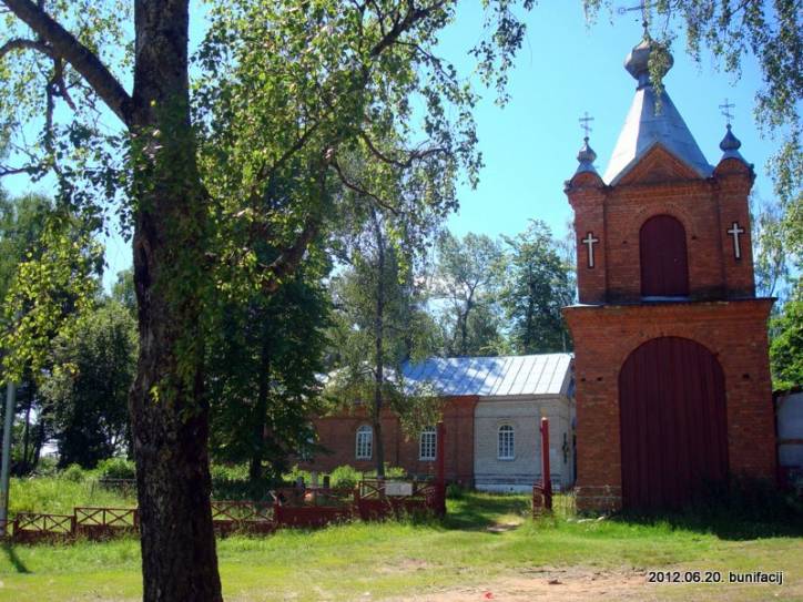 Dzisna. Orthodox church of the Holy Mother