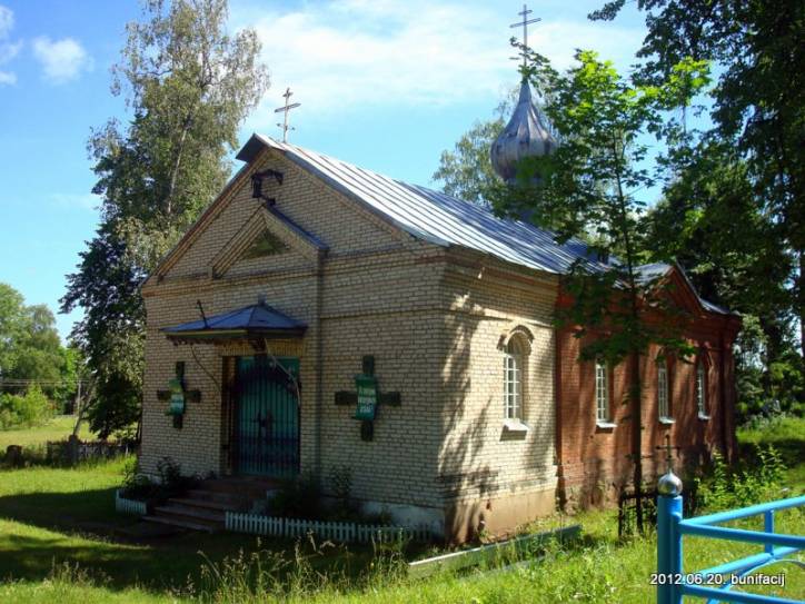 Dzisna. Orthodox church of the Holy Mother