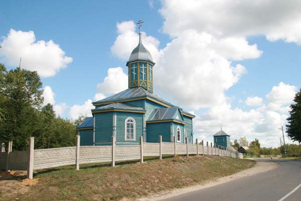Vialikija Kruhovičy. Orthodox church of St. George