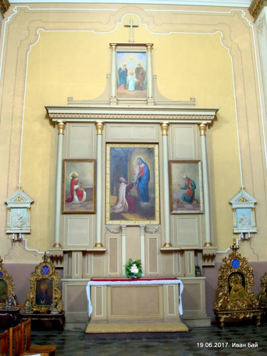 Лынтупы |  Касцёл Святога Андрэя Апостала. 