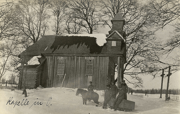 Аляхнішкі. Капліца 