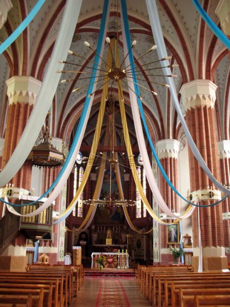 Pastavy. Catholic church of St. Anthony of Padua