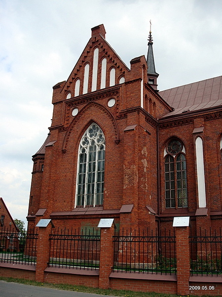Pastavy. Catholic church of St. Anthony of Padua