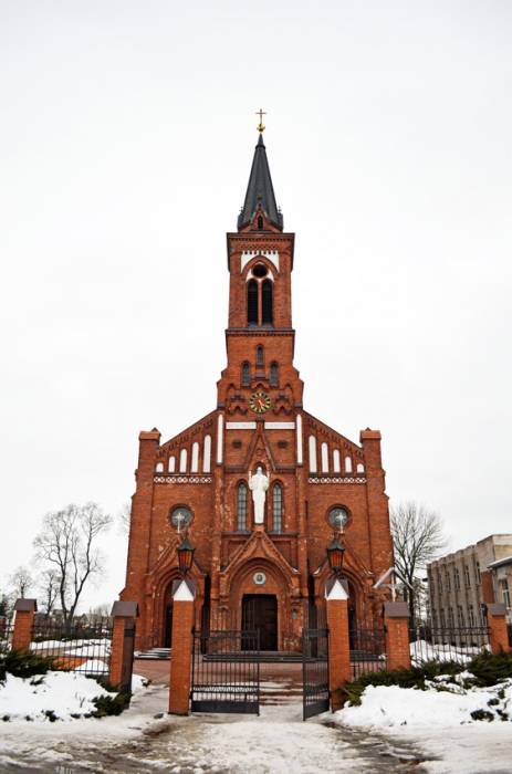 Pastavy. Catholic church of St. Anthony of Padua