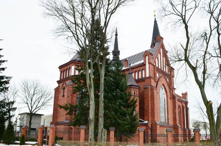 Pastavy. Catholic church of St. Anthony of Padua