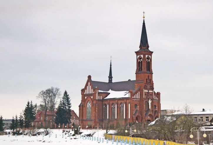 Pastavy. Catholic church of St. Anthony of Padua