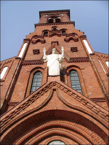 Pastavy. Catholic church of St. Anthony of Padua
