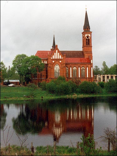 Pastavy. Catholic church of St. Anthony of Padua