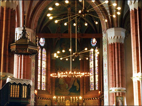 Pastavy. Catholic church of St. Anthony of Padua