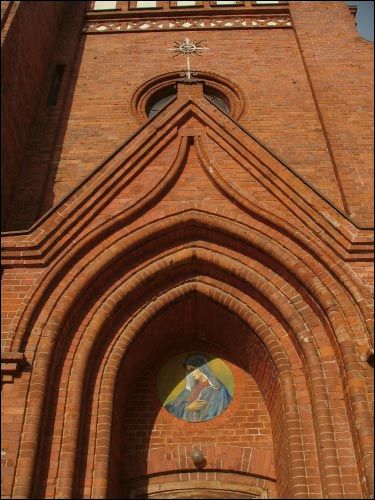 Pastavy. Catholic church of St. Anthony of Padua