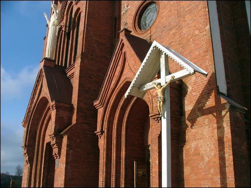 Pastavy. Catholic church of St. Anthony of Padua