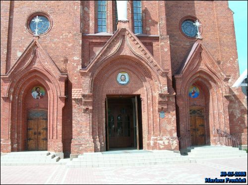 Pastavy. Catholic church of St. Anthony of Padua