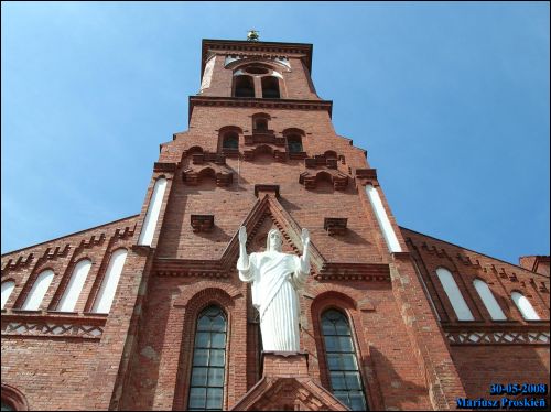 Pastavy. Catholic church of St. Anthony of Padua