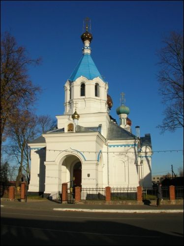 Pastavy. Orthodox church of St. Nicholas